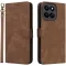 Phonesta Vintage Skin Book Wallet Case hoesje voor HONOR 200 Smart - Bruin
