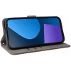Phonesta Vintage Skin Book Wallet Case hoesje voor Fairphone 5 - Bruin 3