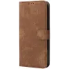 Phonesta Vintage Skin Book Wallet Case hoesje voor Fairphone 5 - Bruin 6