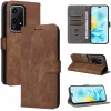 Phonesta Vintage Skin Book Wallet Case hoesje voor HONOR 200 Lite - Bruin 6