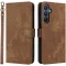 Phonesta Vintage Skin Book Wallet Case hoesje voor Samsung Galaxy A16 - Bruin