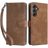Phonesta Vintage Skin Book Wallet Case hoesje voor Samsung Galaxy A15 4G/5G - Bruin