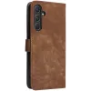 Phonesta Vintage Skin Book Wallet Case hoesje voor Samsung Galaxy A55 - Bruin 6