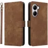 Phonesta Vintage Skin Book Wallet Case hoesje voor Xiaomi Poco X7 Pro - Bruin
