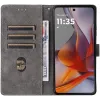 Phonesta Vintage Skin Book Wallet Case hoesje voor Xiaomi Redmi Note 14 Pro 5G/14 Pro Plus / Xiaomi Poco X7 - Zwart 2