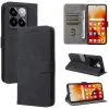Phonesta Vintage Skin Book Wallet Case hoesje voor Xiaomi 14T - Zwart 6