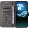 Phonesta Vintage Skin Book Wallet Case hoesje voor Asus ROG Phone 8/8 Pro - Bruin 2