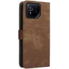Phonesta Vintage Skin Book Wallet Case hoesje voor Asus ROG Phone 8/8 Pro - Bruin 7