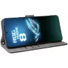 Phonesta Vintage Skin Book Wallet Case hoesje voor Asus ROG Phone 8/8 Pro - Zwart 3
