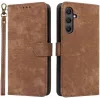 Phonesta Vintage Skin Book Wallet Case hoesje voor Samsung Galaxy A25 - Bruin