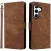 Phonesta Vintage Skin Book Wallet Case hoesje voor Samsung Galaxy A56 - Bruin