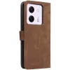 Phonesta Vintage Skin Book Wallet Case hoesje voor Xiaomi Poco M7 Pro - Bruin 7