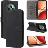 Phonesta Vintage Skin Book Wallet Case hoesje voor Oppo Reno12 F/Reno12 FS - Zwart 6