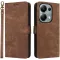 Phonesta Vintage Skin Book Wallet Case hoesje voor Xiaomi Redmi Note 14S/13 Pro / Xiaomi Poco M6 Pro - Bruin