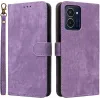 Phonesta Vintage Skin Book Wallet Case hoesje voor HMD Pulse/Pulse Plus/Pulse Pro - Paars