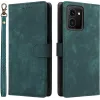 Phonesta Vintage Skin Book Wallet Case hoesje voor HMD Skyline - Groen