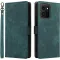 Phonesta Vintage Skin Book Wallet Case hoesje voor HMD Skyline - Groen