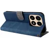 Phonesta Vintage Skin Book Wallet Case hoesje voor Xiaomi 15T - Blauw 5