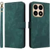 Phonesta Vintage Skin Book Wallet Case hoesje voor Xiaomi 15T - Groen