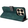 Phonesta Vintage Skin Book Wallet Case hoesje voor Xiaomi 15T - Groen 5