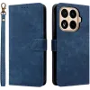 Phonesta Vintage Skin Book Wallet Case hoesje voor Xiaomi 15T Pro - Blauw
