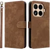 Phonesta Vintage Skin Book Wallet Case hoesje voor Xiaomi 15T Pro - Bruin