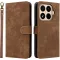 Phonesta Vintage Skin Book Wallet Case hoesje voor Xiaomi 15T Pro - Bruin