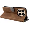 Phonesta Vintage Skin Book Wallet Case hoesje voor Xiaomi 15T Pro - Bruin 5
