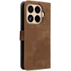 Phonesta Vintage Skin Book Wallet Case hoesje voor Xiaomi 15T Pro - Bruin 8