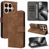Phonesta Vintage Skin Book Wallet Case hoesje voor Xiaomi 15T Pro - Bruin 9