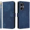 Phonesta Vintage Skin Book Wallet Case hoesje voor Xiaomi Poco F7 - Blauw