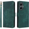 Phonesta Vintage Skin Book Wallet Case hoesje voor Xiaomi Poco F7 - Groen