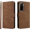 Phonesta Vintage Skin Book Wallet Case hoesje voor Xiaomi Poco M7 - Bruin