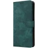 Phonesta Vintage Skin Book Wallet Case hoesje voor Xiaomi Poco M7 - Groen 7