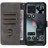 Phonesta Vintage Skin Book Wallet Case hoesje voor Nothing Phone (3) - Zwart 2