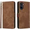 Phonesta Vintage Skin Book Wallet Case hoesje voor OnePlus Nord CE5 - Bruin