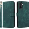 Phonesta Vintage Skin Book Wallet Case hoesje voor OnePlus Nord CE5 - Groen