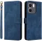 Phonesta Vintage Skin Book Wallet Case hoesje voor Oppo A5x - Blauw
