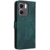 Phonesta Vintage Skin Book Wallet Case hoesje voor Oppo A5x - Groen 7