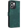 Phonesta Vintage Skin Book Wallet Case hoesje voor Oppo Reno14 F/FS - Groen 7