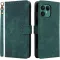 Phonesta Vintage Skin Book Wallet Case hoesje voor Fairphone 6 - Groen