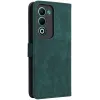 Phonesta Vintage Skin Book Wallet Case hoesje voor Oppo A5/A5m - Groen 7