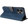 Phonesta Vintage Skin Book Wallet Case hoesje voor Oppo Reno14 - Blauw 4