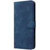 Phonesta Vintage Skin Book Wallet Case hoesje voor Motorola Edge 70 - Blauw 7