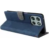 Phonesta Vintage Skin Book Wallet Case hoesje voor Motorola Moto G56 - Blauw 4