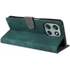 Phonesta Vintage Skin Book Wallet Case hoesje voor Motorola Moto G56 - Groen 4