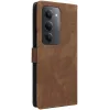 Phonesta Vintage Skin Book Wallet Case hoesje voor Xiaomi Redmi 15 - Bruin 7