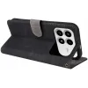 Phonesta Vintage Skin Book Wallet Case hoesje voor Xiaomi Poco F8 Pro - Zwart 5