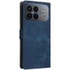 Phonesta Vintage Skin Book Wallet Case hoesje voor Xiaomi Poco F8 Ultra - Blauw 8