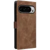Phonesta Vintage Skin Book Wallet Case hoesje voor Google Pixel 10 Pro XL - Bruin 8